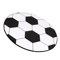 Tepih Tepih na podu nogometna prostirka jastuk za stolicu u sobi nogometna vrata kupaonica okrugla stolica uredski