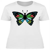 Prekrasna šarena Ženska majica s leptir mašnom-slika od About, About-About