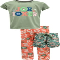 Joe Boxer Girls 'Joe Boxer Loungewear Spring Flower Girls Pidžama