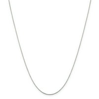 Sterling Silver Mirror Link BO lančana ogrlica Privjesak šarm fini nakit za žene pokloni za nju