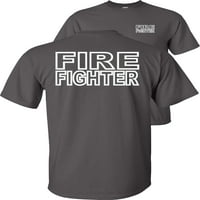 Fair Game Fire Fighter Majica Firefighter V1-Charcoal-2x