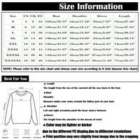 Bluze ženske personalizirane ispis kratke rukave s vrhovima s izrezom Radne majice ružičasta xl