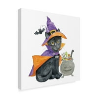 Zaštitni znak likovne umjetnosti Halloween Pets I platna Art by Beth Grove