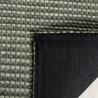 Zbirka 5 '8' bjelokosti nat801a ručno izrađena prostirka od čvrste vune