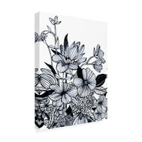 Emma Scarvey 'Wildflower Tangle I' Canvas Art