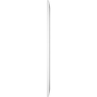 Ekena Millwork 15 W 42 H TRUE FIT PVC Horizontalni sloj Moderni stil Fiksni nosač, bijele