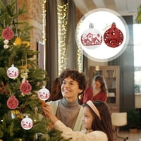Kreativni privjesci za božićno drvce Sjajni privjesci za božićno drvce