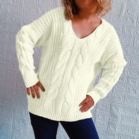 Kardigan za žene, džemperi za žene, elegantni ženski preveliki jesenski džemper s izrezom u obliku slova šišmiš