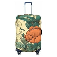 Poklopac kofera za putničku prtljagu, cvjetovi uzorak elastično pranje zaštitnika kofera za pranje, srednje veličine