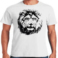 Muška majica s grafičkim prikazom američkog lava životinja, mn