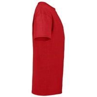 Majica za odrasle-Majica kratkih rukava od pamuka Za Odrasle-po mjeri - crvena