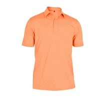 Monterey Club Men's Point Collar Light Malight Pique Solid Golf Polo majica 3670