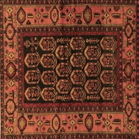 Tradicionalni pravokutni perzijski tepisi u smeđoj boji za prostore tvrtke, 3' 5'
