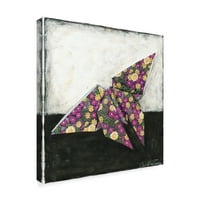 Zaštitni znak likovna umjetnost 'origami leptir' platno umjetnost chariklia Zarris