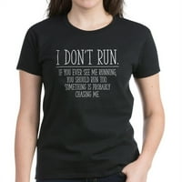 Ne trčim-ženska tamna majica