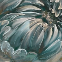 Umjetnička galerija remek -djela Daytime Dahlia Blue II by Studio Arts Canvas Art Print 30 30