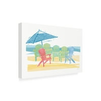 Avery Tillmon 'Easty Life I' Outdoor Canvas