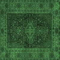 Ahgly Company Unutarnji pravokutnik Perzijski smaragdno zeleni prostirke tradicionalne površine, 5 '8'