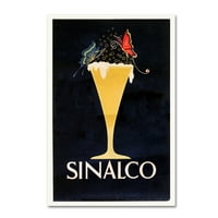 Zaštitni znak likovne umjetnosti 'Sinalco' platno umjetnost by Vintage Apple Collection