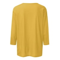 Klirens！ tofotl košulje ljetnih rukava za žene jeseni trendovski ležerni vrhovi okrugli vrat labavi pulover udoban