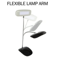 Lampirana lampica Suvremeni dodir aktivirana lampica za čitanje s podesivim gumenom, razine svjetline i USB kabela