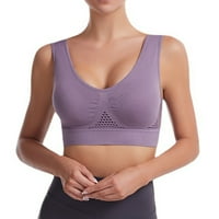 Sjajni Grudnjaci za žene Plus size ženski prsluk udobno bežično donje rublje za jogu Sportski grudnjaci
