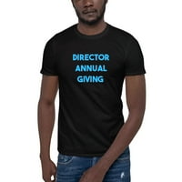 2xl plavi redatelj godišnje davanje pamučne majice s kratkim rukavima po nedefiniranim poklonima