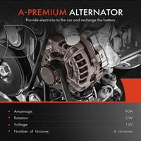 Generator izmjenične struje visoke klase koji je kompatibilan sa modelima Hyundai i Kia - Elantra 2007-2012, Soul