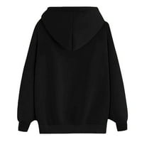Ženska modna odjeća s printom pulover s dugim rukavima s džepom košulja bluza Duksevi s kapuljačom 96 944867110