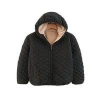 Šerpa jakne u boji, Ženska Vanjska odjeća, ležerna vanjska jakna, jednobojni kaputi od flisa s džepovima, crni;
