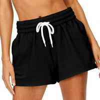 Baberdicy casual hlače za žene Summer High Stropsing casual kratke hlače ženski sportovi ugodni elastični struk