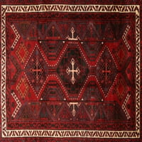 Tradicionalni crveni perzijski unutarnji tepisi tvrtke od 8 do 10 inča