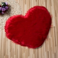 Srce ljubavi mekani pahuljasti tepih Dnevna Soba Spavaća Soba Kućni dekor tepisi podna prostirka
