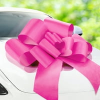 Divovski ružičasti luk za poklon automobila Zoe Deco