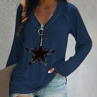 Majica s dugim rukavima za žensku žensku čipkastu modnu čipka