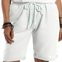 Žene ležerne elastične dužine koljena Bermuda kratke hlače Ljetna plaža Kratke vruće hlače za dame visoki struk