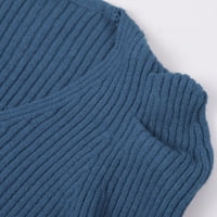 Ženski puloveri, džemperi, ženski jesenski / zimski jednobojni džemperi s rukavima s mjehurićima u obliku rukava,