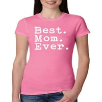 Divlji Bobbi ponosna najbolja mama ikad Majčin dan Ženska majica u majici, crvena, Plus Size