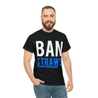 Zabranite plastične slamke unise grafičke majice