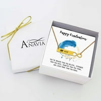 Poklon za diplomiranje na fakultetu Anavia - Pokloni za maturu u srednjoj školi za kćer - Ogrlica od nehrđajućeg