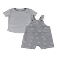 Mac & Moon Baby Boy Shortall set, veličine novorođenčeta- mjeseci