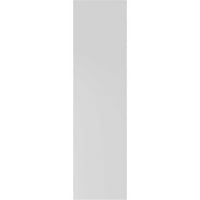 Ekena Millwork 1 8 W 58 H Troslojne rolete PVC True Fit-n-rake sa Z-obliku ploča, bijela