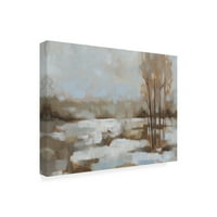 Jacob Green 'Snowscape II' platno umjetnost