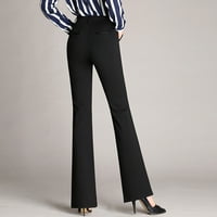 Ženske hlače visokog struka 28 30 32 34, visoke, sitne, uobičajene za ured, poslovni casual