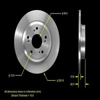 Premium PRT - Disk kočnica Rotor odgovara odabiru: 2000- Honda S2000