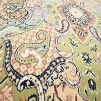 Jedinstveni tkalački tkalački tkalački tkalački starenj narenj vintage cvjetni tepih ili trkač