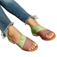 Daznico papuče za žene sandale sandale s niskom potpeticom sandale s jednim nogama sandale sandale ugodne hodajuće