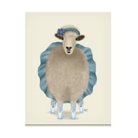 Fab Funky 'Ballet Sheep 3' Canvas Art