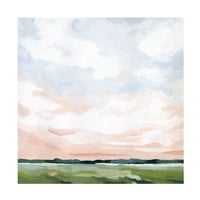 Emma Scarvey 'Pink Morning Horizon II' platno umjetnost