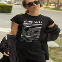 Činjenice Isuse Christian Tee Religija Bože majicu majice